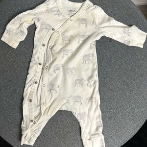 Elephant onesie by Pehr